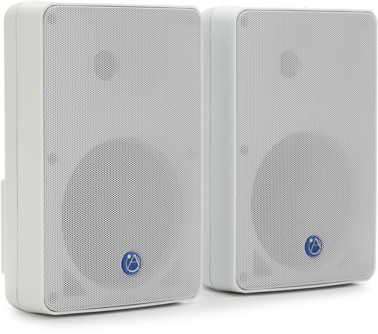 AtlasIED SM52T-WH 5.25" 2-Way 30W 70V/100V All Weather Speaker Pair ...