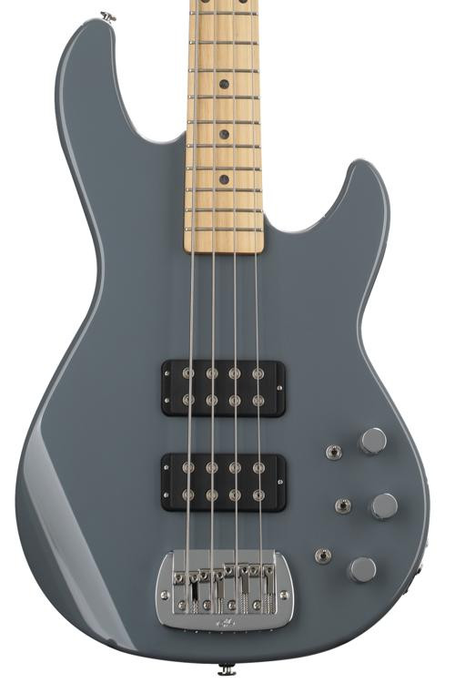 G&L Fullerton Deluxe L-2000 Bass Guitar - Grey Pearl | Sweetwater