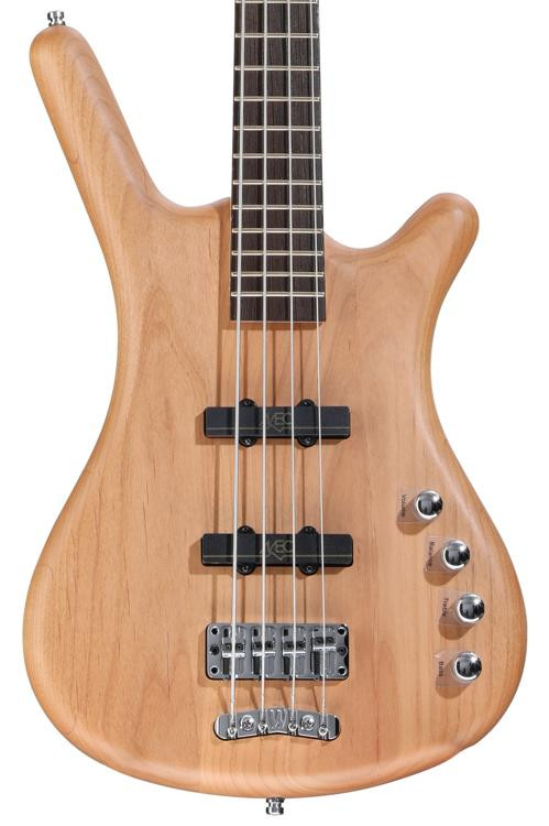 Warwick RockBass Corvette Basic Bass Guitar Natural Sweetwater