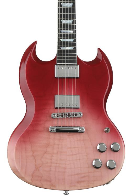 Gibson SG Standard HP II 2018 Hot Pink Fade Grover