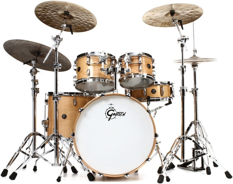 Gretsch Drums Renown RN2E8246 4piece Shell Pack Gloss Natural