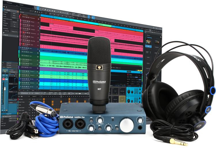 PreSonus AudioBox iTwo Studio 2x2 USB/iPad Recording System Sweetwater