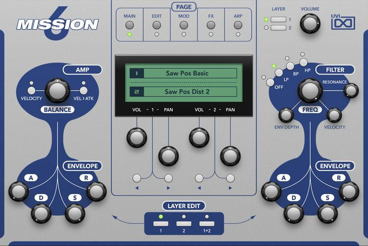UVI Mission 6 Plugin Sweetwater