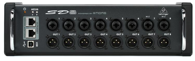 Behringer SD8 8通道舞台盒图像1