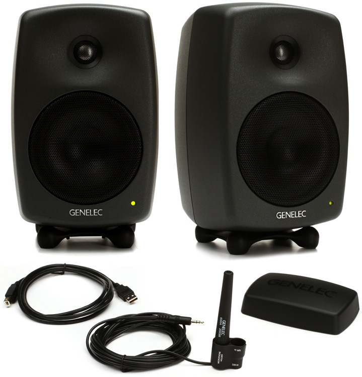 Genelec 8330 Stereo SAM 5" Smart Powered Monitor System Sweetwater