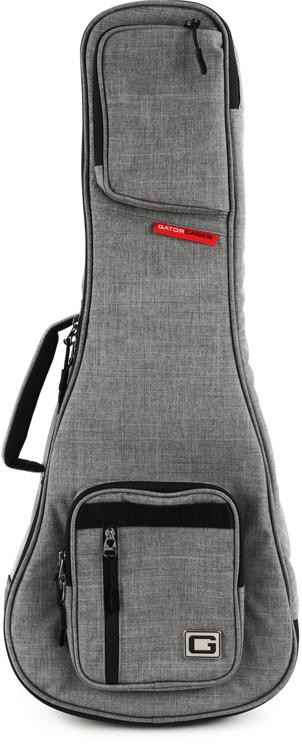 Gator GT-UKE-TEN-GRY Transit Series Tenor Ukulele Gig Bag - Grey ...