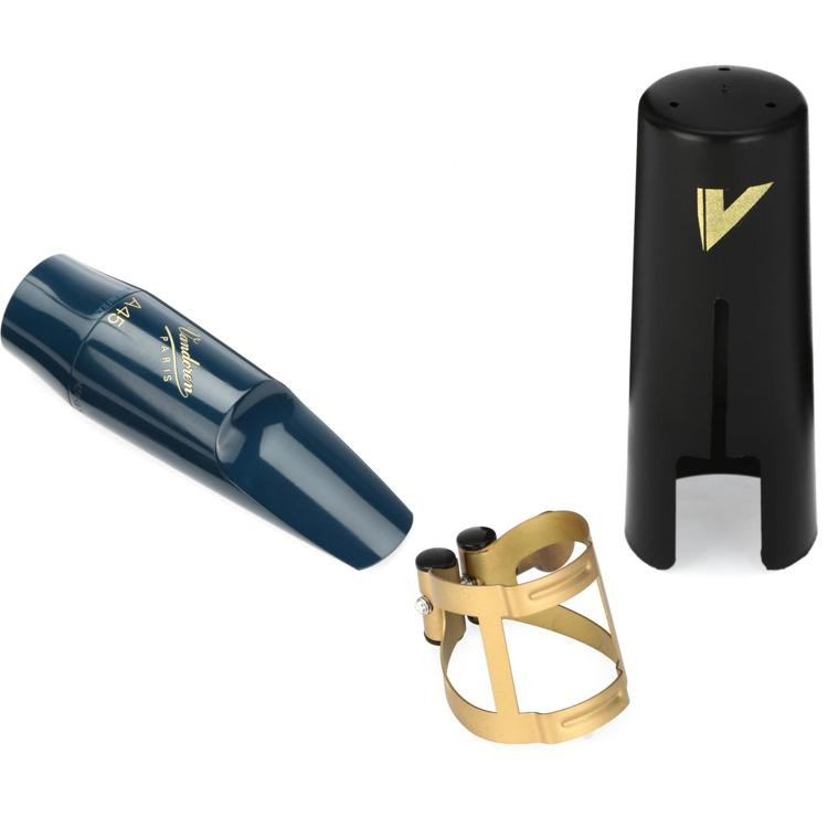 Vandoren SM602 Blue Jumbo JAVA Alto Saxophone Mouthpiece and Aged Gold