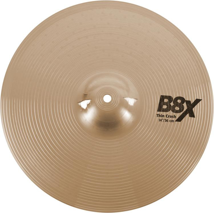 Sabian B8X Thin Crash Cymbal 14" Sweetwater