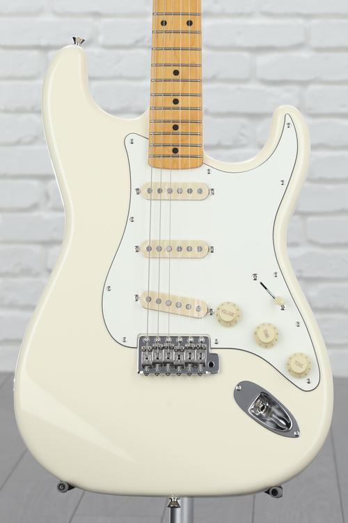 Fender JV Modified '60s Stratocaster Electric Guitar - Olympic White ...