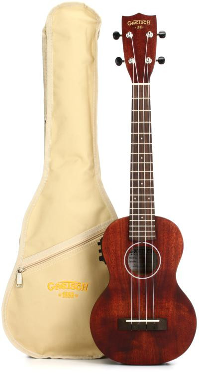 Gretsch G9110-L Concert Long-Neck Acoustic/Electric Ukulele