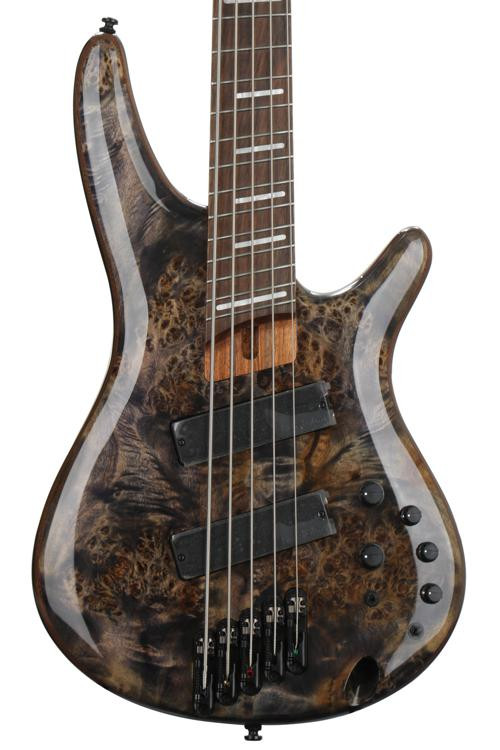 Ibanez Bass Workshop SRMS805 Multi-Scale Bass Guitar - Deep Twilight ...