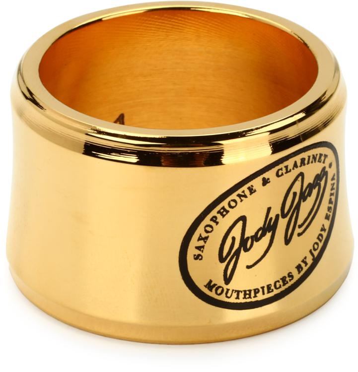 JodyJazz HRA1 Power Ring Ligature for Hard Rubber Alto Saxophone