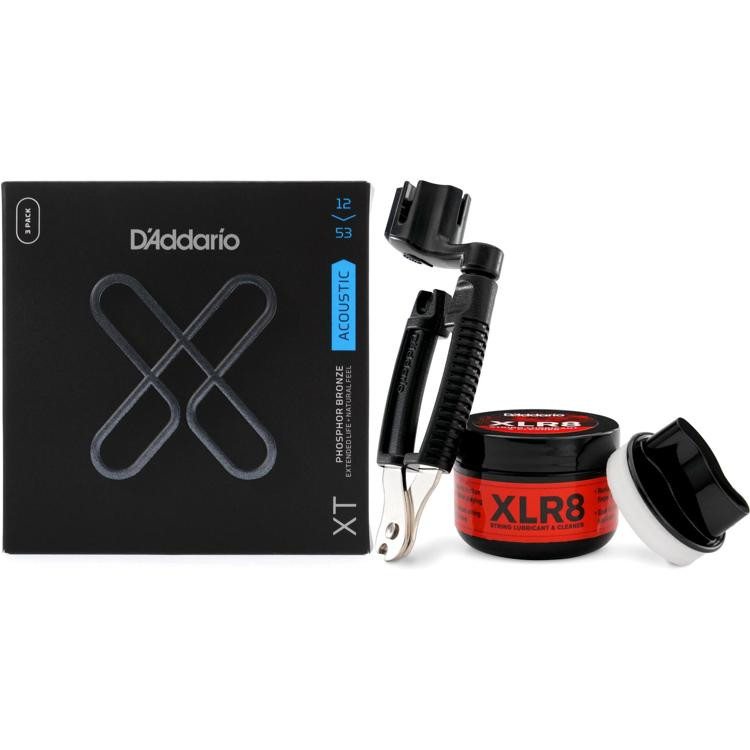 D'Addario XTAPB1253 XT Phosphor Bronze Acoustic Guitar Strings .012