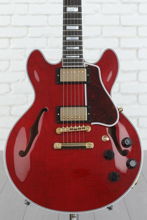 吉布森定制cs - 356算顶级Semi-Hollow -褪色的樱桃图像1