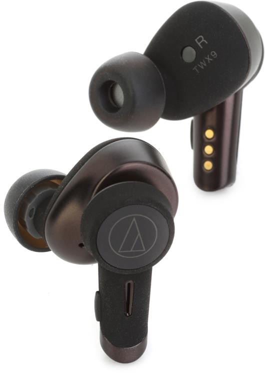 Audio-Technica ATH-TWX9真正与蓝牙无线耳机——黑色的图1