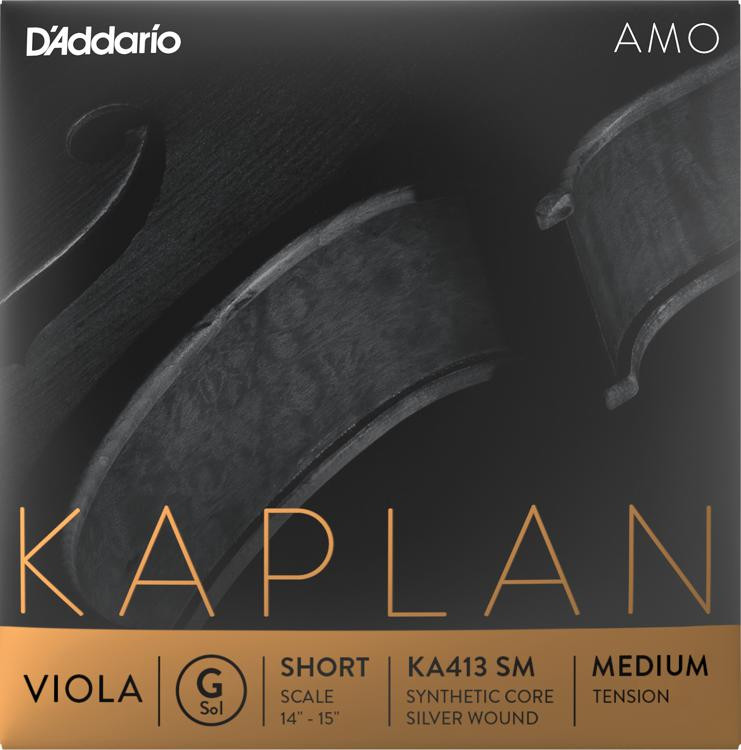 D'Addario KA413 Kaplan Amo Viola G String Short Size Sweetwater