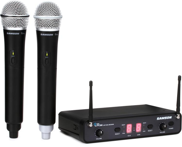 Samson Concert 288 Handheld DualChannel Wireless System with Q6
