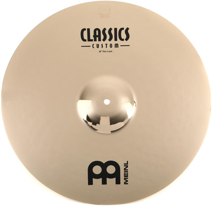 Piatto China Trash Meinl 16 Pollici - Classics Custom Brilliant, Bronzo B12, Finitura Lucida, Made In Germany - Foto 5