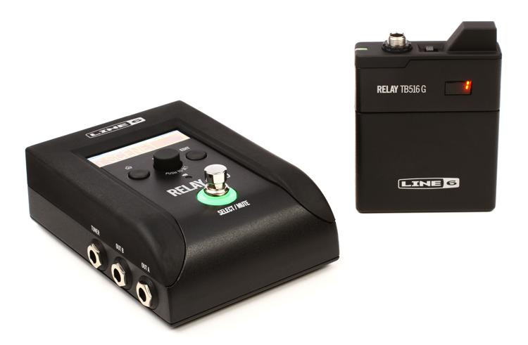 Line 6 Relay G70 Digital Wireless Guitar Pedal System | Sweetwater