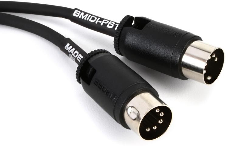 Boss BMIDI-PB1 MIDI Cable With Adjustable Straight/Angled DIN ...