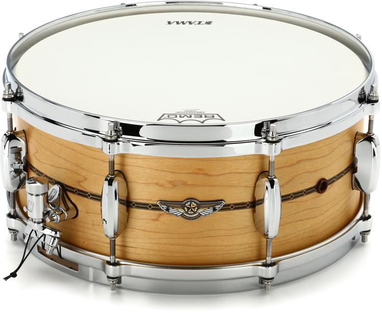 Tama Star Series Solid Maple Snare Drum - 6 x 14 inch - Oiled Natural ...