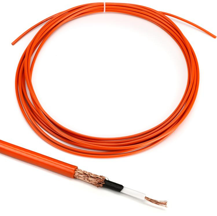 Lava Cable Mini ELC Instrument Wire Orange 25 Foot Sweetwater