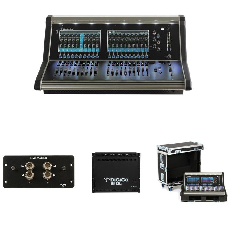 DiGiCo S21 D2 BNC Rack Tour Package | Sweetwater