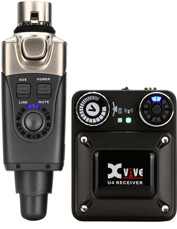 Xvive Audio U4 Wireless InEar Monitoring System Sweetwater