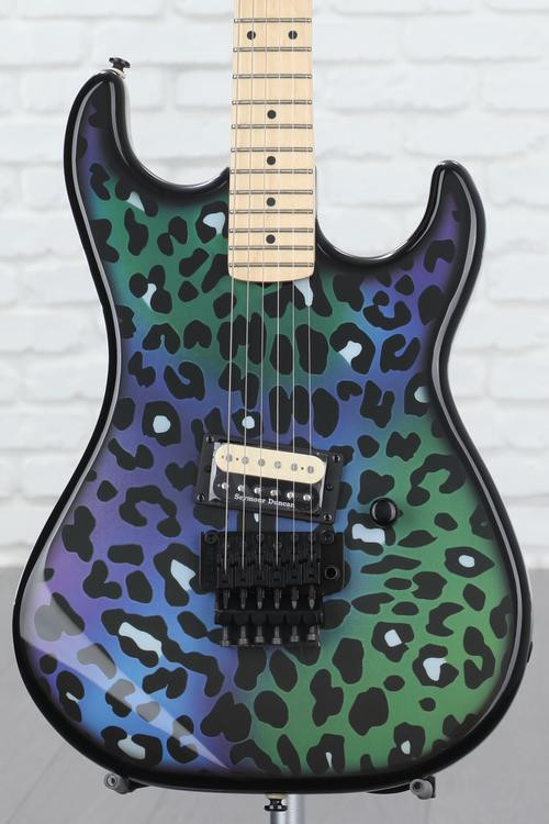 Kramer Baretta Electric Guitar Rainbow Leopard Sweetwater