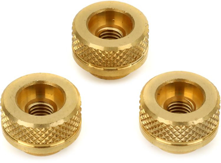 Revolution Brass Cymbal Fasteners Brass Finish (3pack) Sweetwater