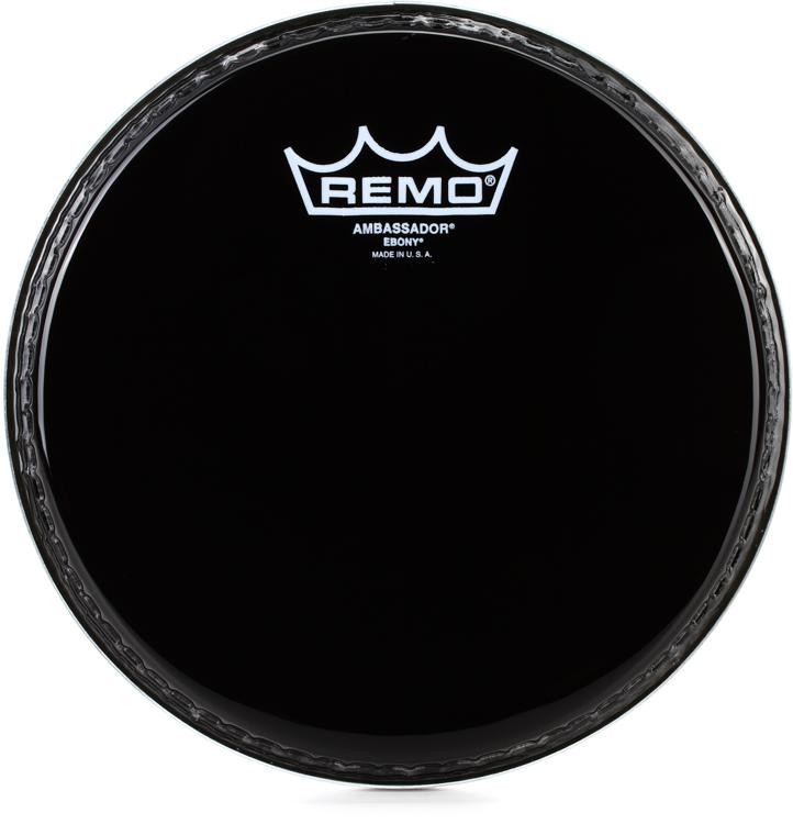 Remo Ebony Ambassador Drum Head 8" Sweetwater