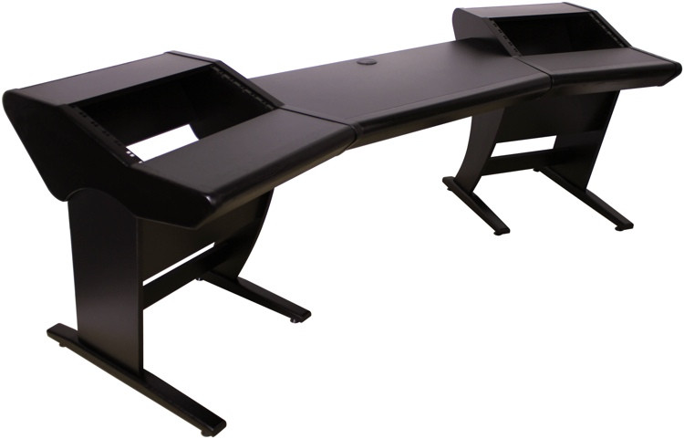 Zaor Onda Angled Studio Desk - Black | Sweetwater