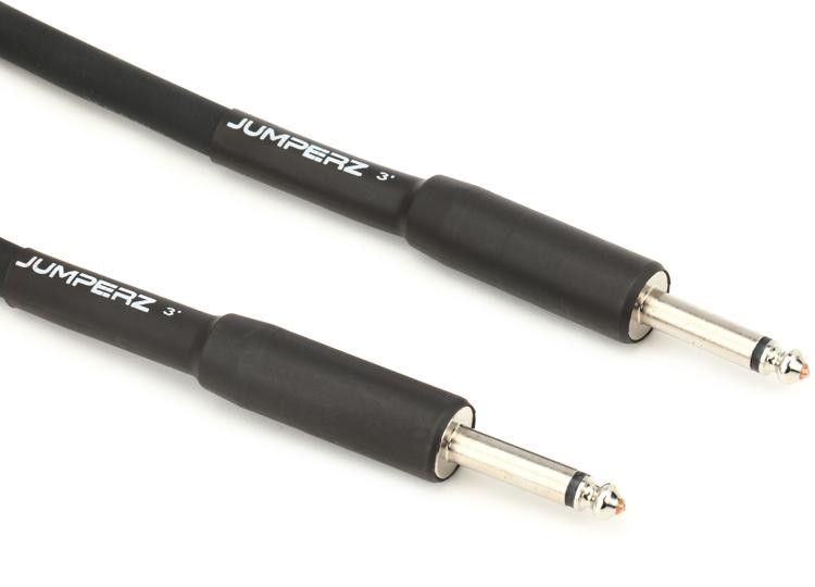 JUMPERZ JZSP122QQ Guitar Amp Speaker Cable 3 foot Sweetwater