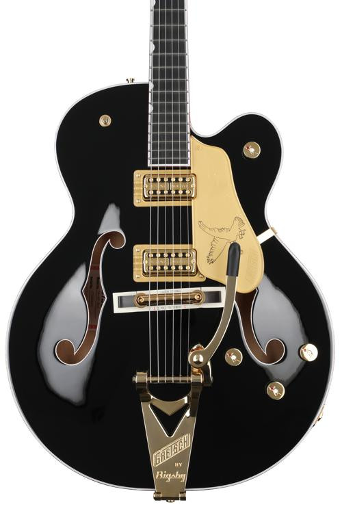 Gretsch G6136T Players Edition Black Falcon with Bigsby | Sweetwater