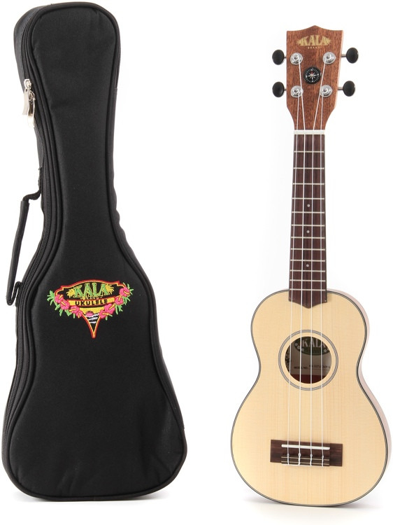 Kala Thinline Compass Travel Soprano Ukulele Sweetwater