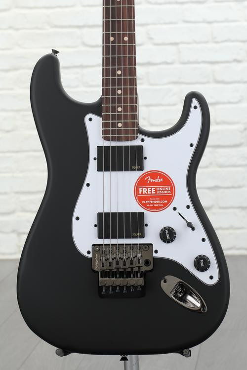 Squier Contemporary Active Stratocaster HH Flat Black Sweetwater