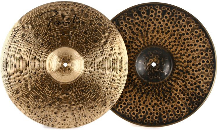 Paiste 15 inch Signature Dark Energy Hi-hat Mk I Cymbals