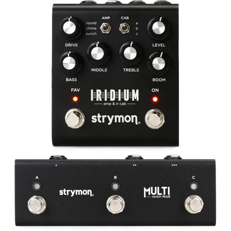 Strymon Iridium Amp & IR Cab Pedal and Multi Switch Plus Pack Sweetwater