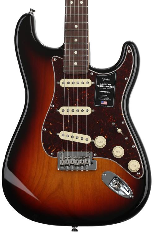 Fender American Professional II Stratocaster - 3 Color Sunburst with ...