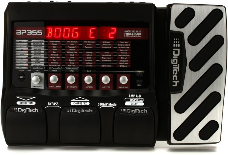 DigiTech BP355 Bass MultiFX Pedal with USB Sweetwater