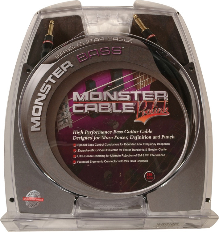 Monster 600199 Bass Instrument Cable 21' Sweetwater
