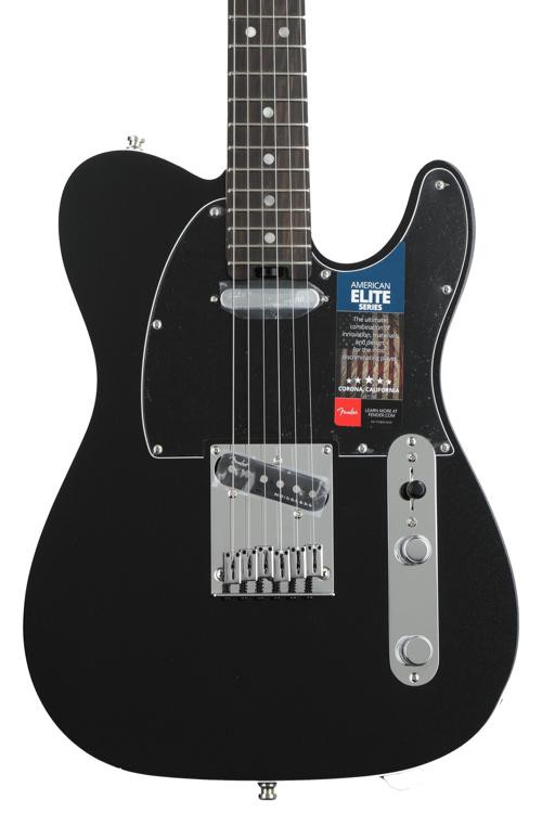 Fender American Elite Telecaster Mystic Black w/ Ebony Fingerboard