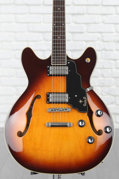 Guild Starfire IV SemiHollow Electric Guitar Vintage Sunburst