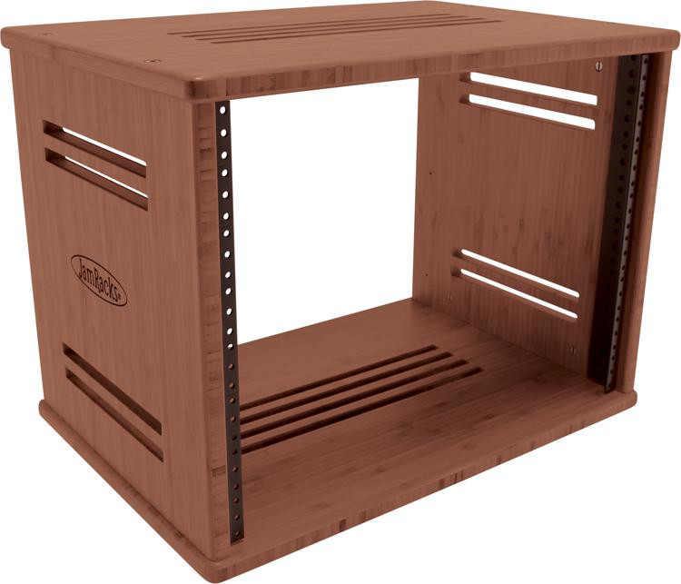 JamRacks 8 Space Rack Bronze Stain Sweetwater