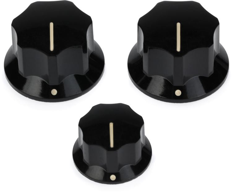 Fender Jazz Bass Replacement Knobs Sweetwater