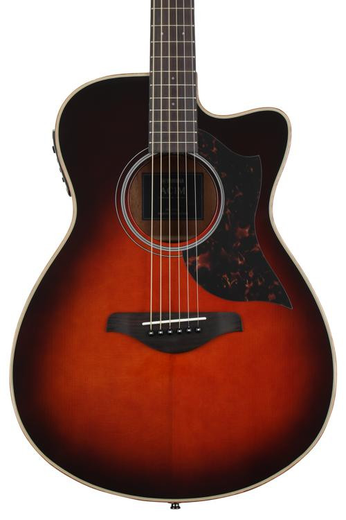Yamaha AC1M Concert Cutaway Tobacco Brown Sunburst Sweetwater