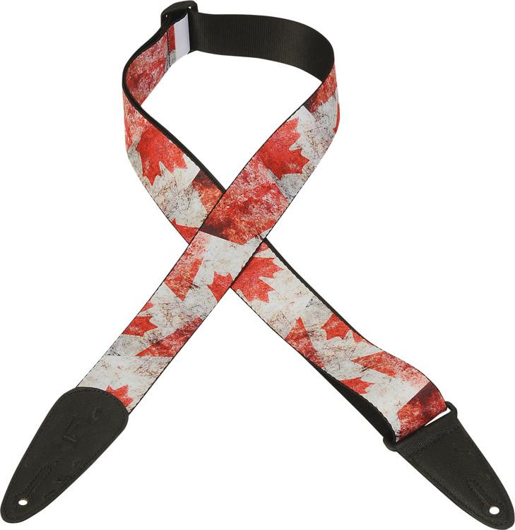 Levy's MDP Polyester Guitar Strap Canada Sweetwater