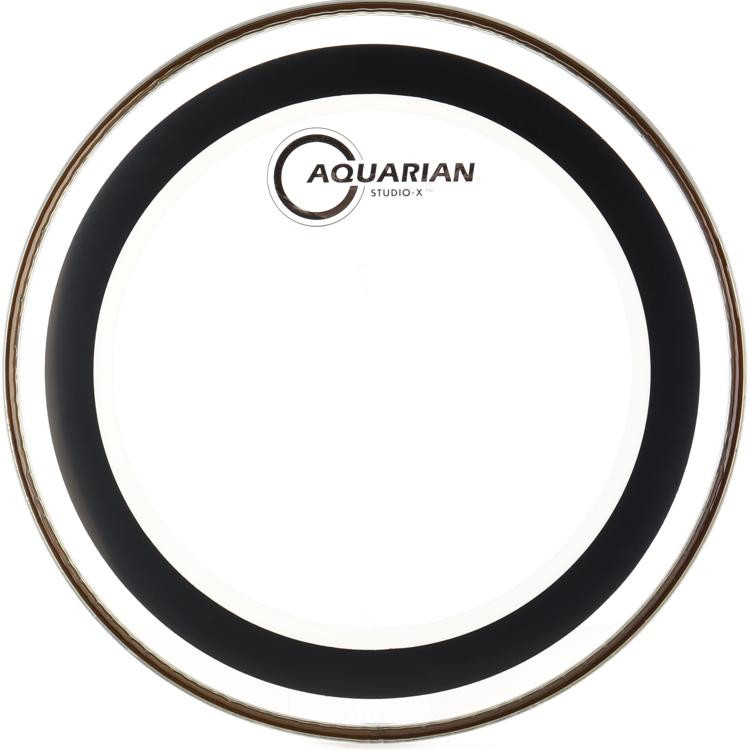 Aquarian StudioX Series Clear Drumhead 10 inch Sweetwater