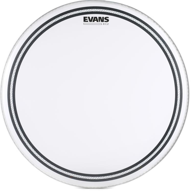 Evans EC2 Frosted Drumhead 18 inch Sweetwater