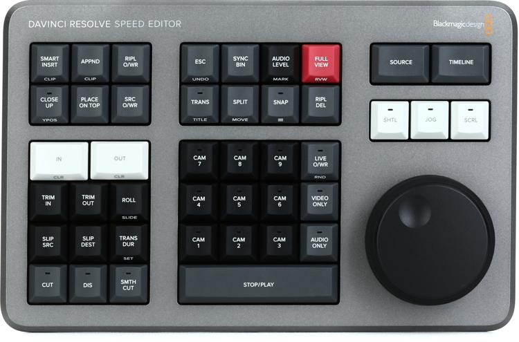 Blackmagic Design DaVinci Resolve Speed Editor Keyboard